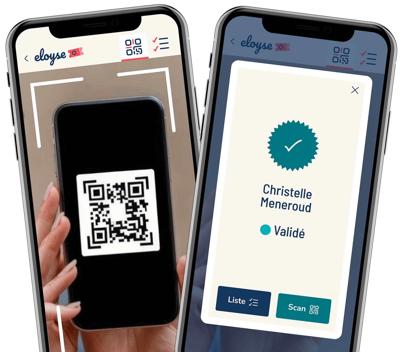 Scan de QR code sur mobile